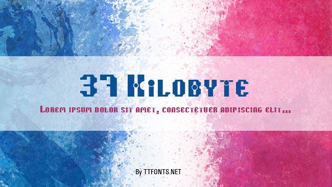 37 Kilobyte example